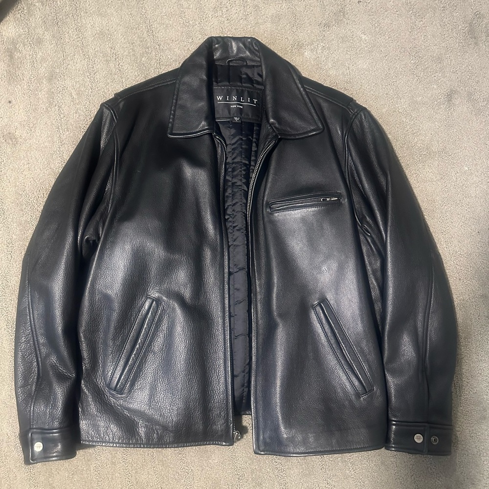 Vintage Genuine Leather Jacket